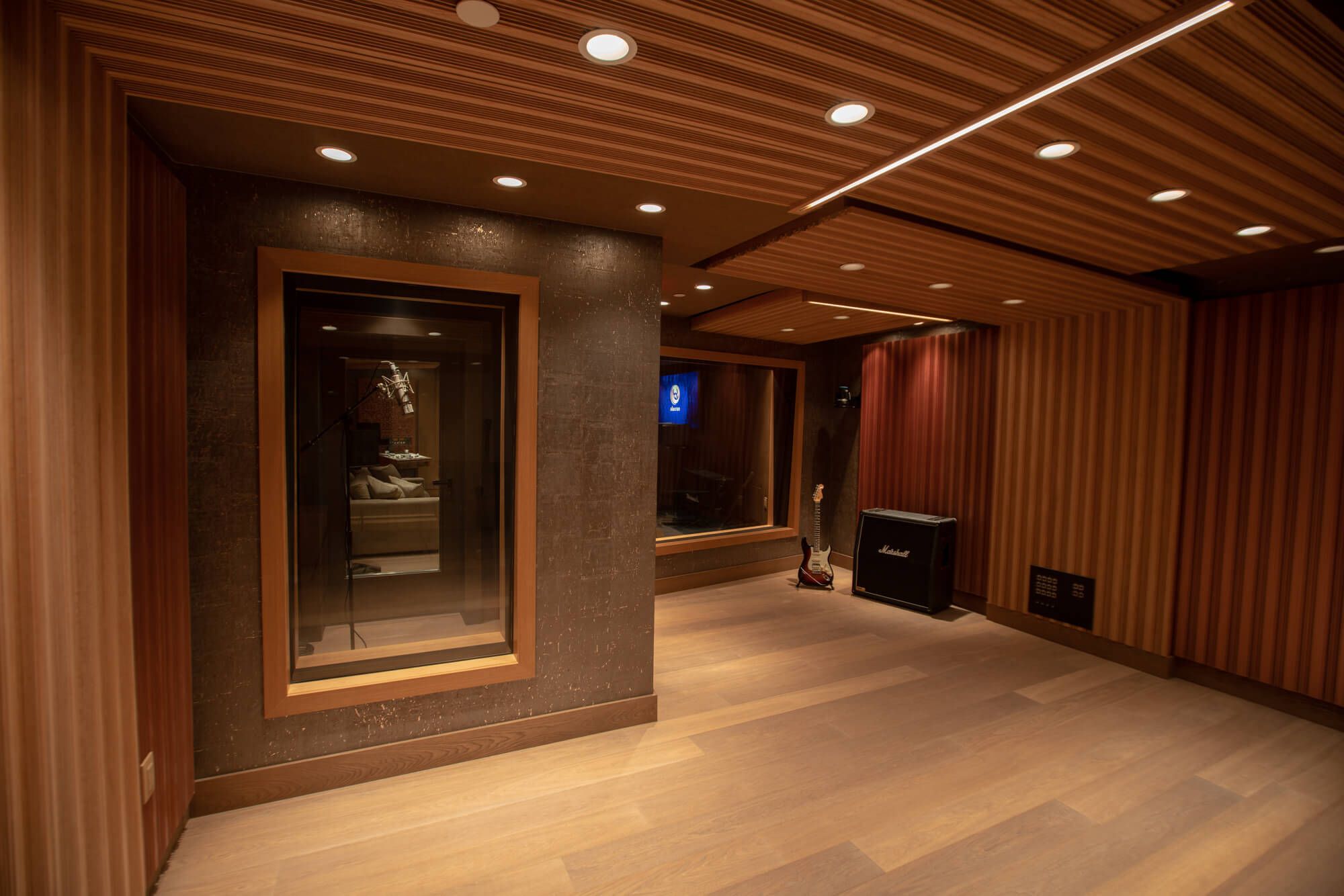 Alacran Studios Miami sound booth
